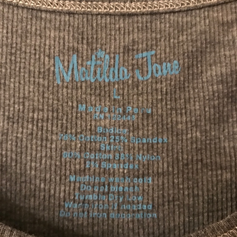 EUC  Matilda Jane bluebird dress. Size large.